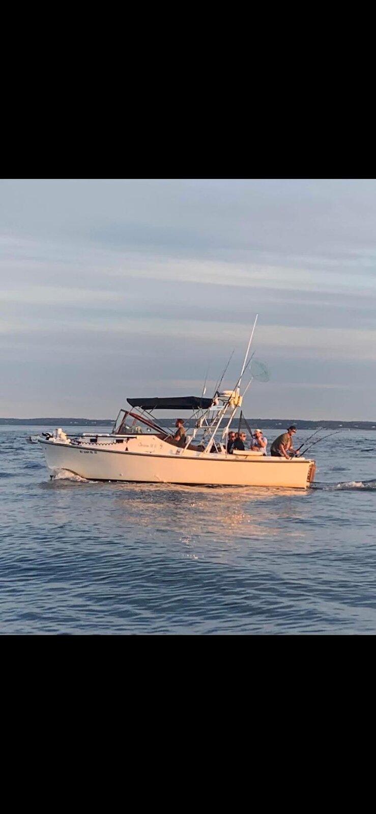 The Christina M II underway in Mount Sinai harbor